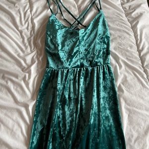 Women’s velvet dress